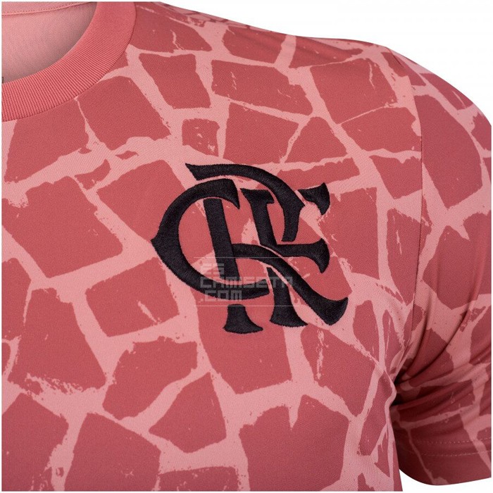Camiseta Pre Partido del Flamengo 20-21 Rosa - Haga un click en la imagen para cerrar